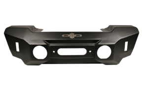 Jeep Wrangler JK Bumper - Front - Rock Slide Engineering - Steel Stubby w/ Winch Plate - `07-`18 Jeep Wrangler JK Bumper - Front - Rock Slide Engineering - Steel Stubby w/ Winch Plate - `07-`18